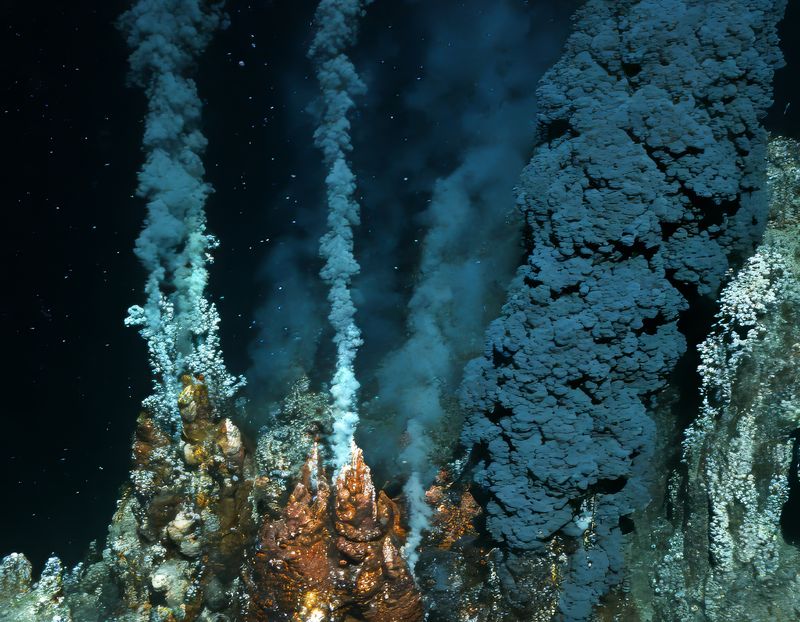 Deep Sea Hydrothermal Vents in the Mid-Atlantic Ridge.