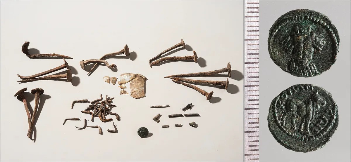 Mysterious ancient Turkish burial grave goods